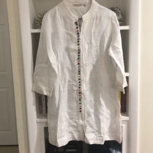 Desert Tunic with colorful buttons